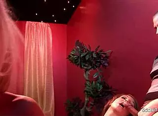 Intense Anal Sex Orgy At Strip Club Featuring Three Sexy Milfs Banging Clients In Gangbang Without Condoms Close Up