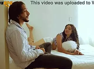 Oh man, I got caught cheating on my busty wife with this big-ass brunette who made me cum hard with her wild riding! 😈🍑