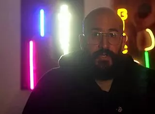 I love how this hot ebony babe with natural tits and pink pussy takes my brother-in-law's cock deep in doggystyle