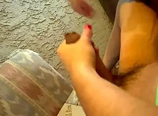 Neighbor visits for anal fun