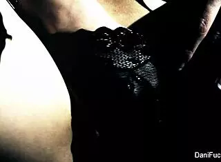 Oh, check out this sexy light steam session with Dani Daniels showing tits and ass.