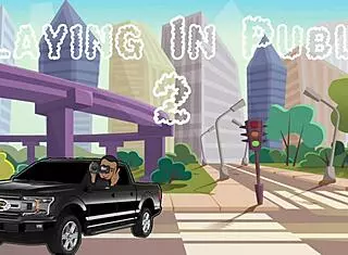 Ebony And Latina Babes With Big Tits Give Interracial Blowjob To Monster Black Cock In Public Backseat