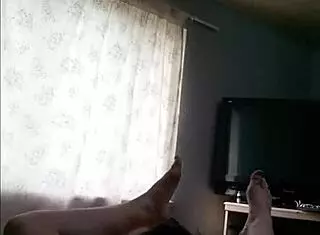 Cute BBW milf with huge natural tits gives sloppy blowjob and takes cum in mouth