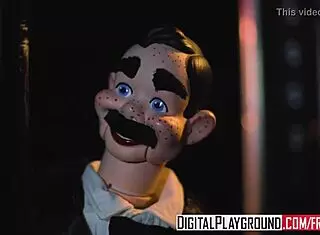 xxx porn video - one smart dummy with rebecca brooke and jordi, uh, hidden cam spying on milf anal licking