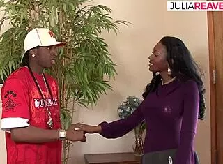 she wants to sell him an apartment but he just fucks her hard with huge cum in extreme moaning