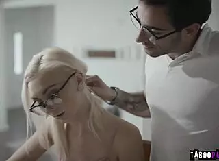 Chloe Temple Faces Tutor Jakes Demand For Intimate Favor To Pass Exam And Maintain Silence During Piercing Encounter