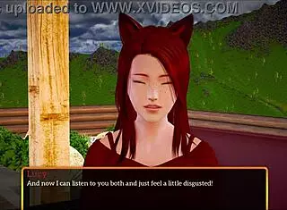 My New Family 379 with Amateur Big Tits Big Ass Redhead in Erotic Homemade Game