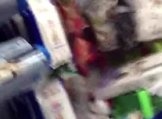 Milf with phat ass, hidden candid view.