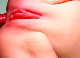 why does it feel so good in the ass with double penetration toys and close up shaved pussy action?
