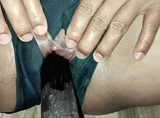 Girl cant take seeing her boyfriend cuckolding her with big natural tits friend in wet pussy creampie action