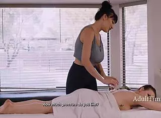 Did she come for a massage or something more? Now Alison Rey needs little 18+ puck action with fingering and licking in Spanish style.