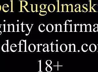 Hot Virgin Brunette Abel Rugolmaskina Feels Such Intense Emotions While Masturbating Her Tight Pussy in This Defloration Scene. She Explores Every Petite Inch as a Russian Teen.