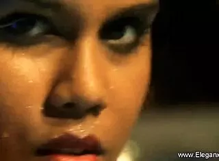 Brunette Beauty Showing Off Her Natural Curves!