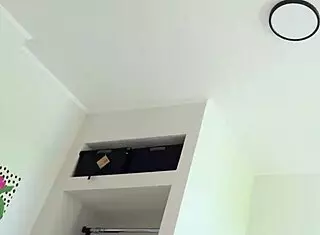 Double booking turns into deep penetration and creampie with roommate