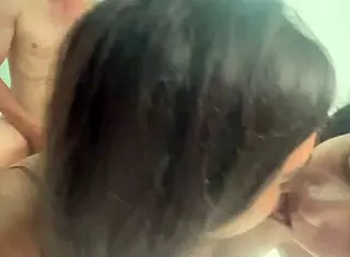 Intense Homemade Threesome Action Explodes! Amateurs Ride Hard In Cowgirl And Doggystyle With Cum Everywhere