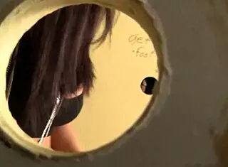 oh man while sitting on the toilet enchanting angelica really enjoys jerking off that big cock