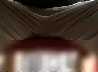 He sneaks under the desk for secret masturbation, leading to a voyeur creampie surprise