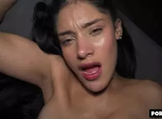 Shy Cutie Gets Dominated In Rough Petite Pussy Fucking With Creampie Missionary And Doggystyle