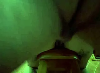 Sex in the bar with two married friends who get fucked to pay their bill, with cum in the mouth after vagina pounding.