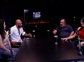 Woman swallows everything in mouth during lesbian scenes and interview without cumming in swingers casting on sheer red