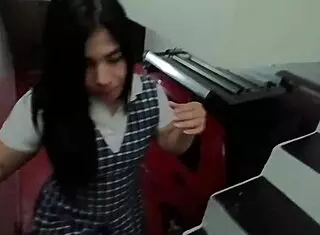 Watch this girl get her ass broken and filled with cum in Colombian motel!