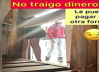 墨西哥妹索菲亚·贝莉诱惑外卖哥用逼付款