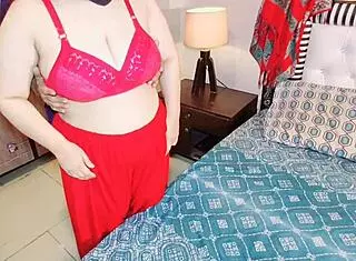 Indian stepfather gives bbw stepdaughter intense bareback anal fuck in doggystyle with dirty talk