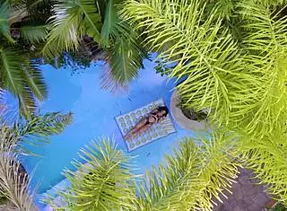 Beautiful frenemies Sandra and Selva start with outdoor kisses and fingering. They share a cock in FFM style, riding cowgirl and getting facial cumshots in a hairy beaver threesome.