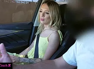 Blonde newbie Ashlyn Angel gets tight pussy pounded by agent's cock in first-time casting interview