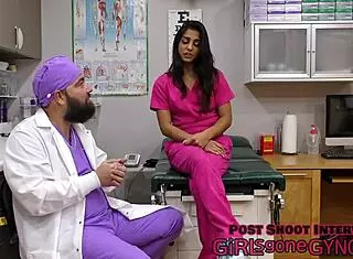 Tampa university entrance physical gets wild with misty addams spreading pussy and using toys 😏🍑