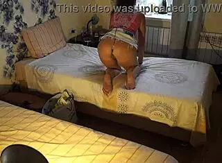 Natella Shaking Ass In Hotel Room For Fun