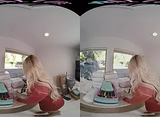 Vrallure My Lazy Stepson - Part 2 With Blonde Milf Big Tits Solo Toy Play!