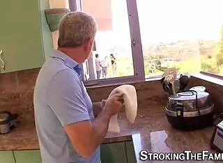 Teenage Stepsis Gets Facial Cumshot From Mature Uncle In Taboo Encounter