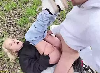 Wanna see wild public sex with my tight pussy girlfriend?