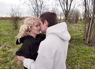 Wanna see wild public sex with my tight pussy girlfriend?