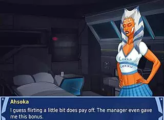 Intense feelings from groping big boobs in Orange Trainer 4.