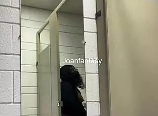 Joanfantasy indulges in solo play with toys and a buttplug while in the bathroom for pleasure