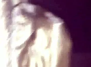 she bent over for a quick doggystyle session. her wet pussy dripped with creampie cum.