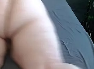 Cute BBW Shemale Plugs and Dildos Her Big Ass with Gaping Intensity. Fat Chubby Transsexual Uses Toys for Huge Anal Action