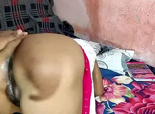 I caught my daughter-in-law from behind and she let me lick her ass then we fucked in doggy and spoon.