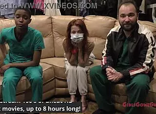 Nurse Stacy Shepard Tests Glove Sizes and Types for Best Fit at Girlsgonegyno