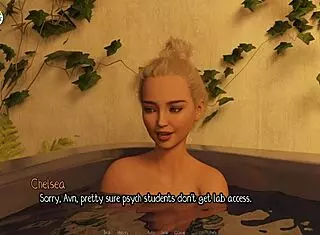 Elmwood University 12 - Brunette Cheerleader Loves Dirty Talk in My Ear! She Thanked Me for Fucking Her in Hot Tub!