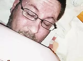 Hey, check out this huge self golden shower by Chris Brooks