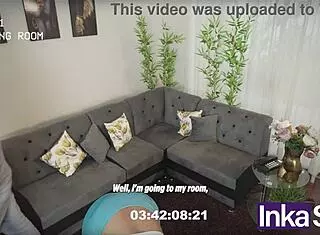 Discover Shy Brunette Employee and Fuck Her Tight Colombian Ass