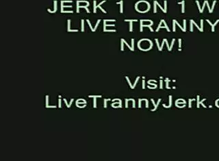 oh wow, check out this shemale cumming all over her legs and feet... so hot! 💦👠