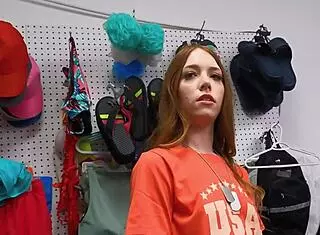 flag bearer runs into back room cop who's all terror and domination. will he punish or spare her in this roleplay setup?