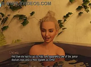 Elmwood University 12 - Brunette Cheerleader Loves Dirty Talk in My Ear! She Thanked Me for Fucking Her in Hot Tub!