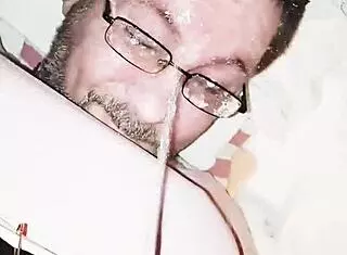 Hey, check out this huge self golden shower by Chris Brooks