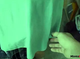 Stepmom transforms into personal maid for household tasks.