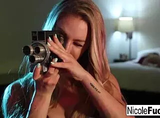 Nicole Aniston Films Hot Red-Head Tana! Then Makes Her Cum with Lesbian Action!